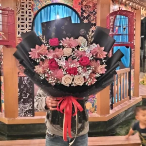 Buket Uang Asli 100rb (50 Lembar) Princess Leonor AKILA Buket Princess Leonor Purwokerto