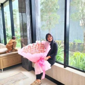 Buket Uang 100 Ribu Asli Rp5 Juta (Sheikha Mahra) Akila Buket Sheikha Mahra Purwokerto