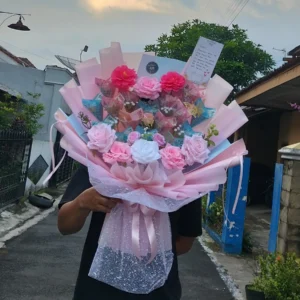 Buket Uang Asli Mix Pecahan 50&100Ribu Akila Buket Grand Duchess Purwokerto