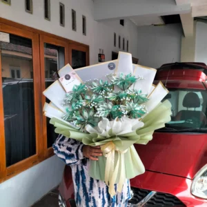 Jual Buket Uang 20 Ribu isi 60 lembar Minister Cash Purwokerto