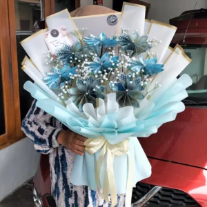 Buket Uang 50 Ribu (Isi 48 Lembar) Crown Prince Akila Florist Crown Prince Purwokerto