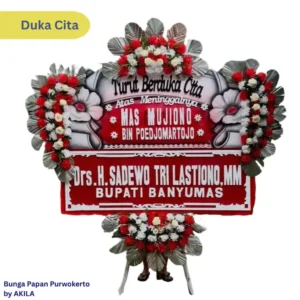 Bunga Papan duka cita Absolute Calm Free Ongkir wilayah Purwokerto