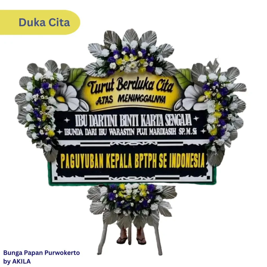 Pesanan Bunga Papan Duka Cita Unleash Soul 2 jam langsung jadi kirim ke rumah duka cita purwokerto
