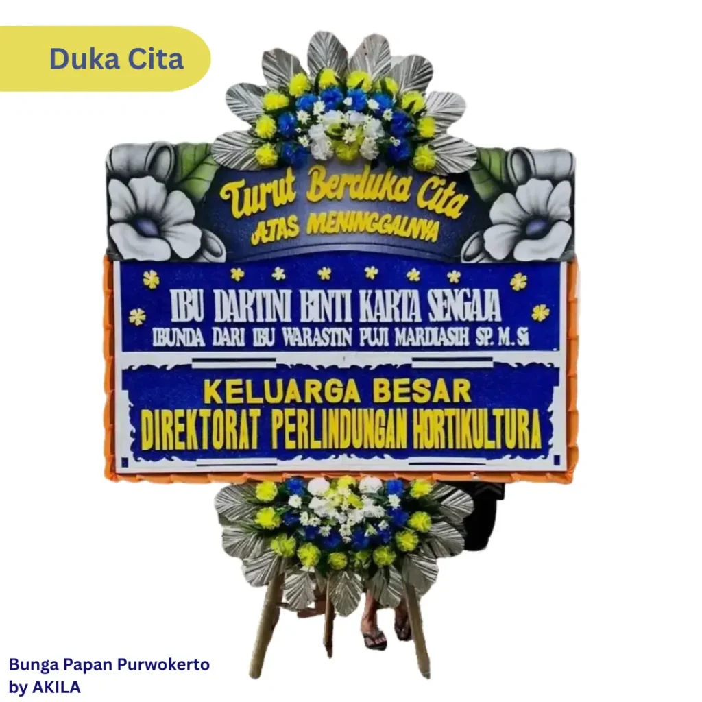 Pesan Bunga Papan Duka Cita White Heaven Proses Cepat 2 Jam Purwokerto