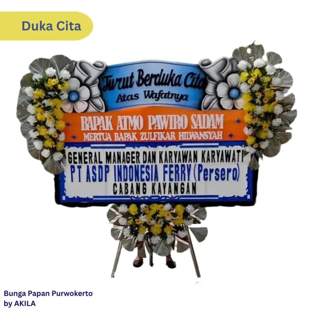 Bunga Papan Duka Cita Amazing Grace Proses Cepat 2 Jam Purwokerto