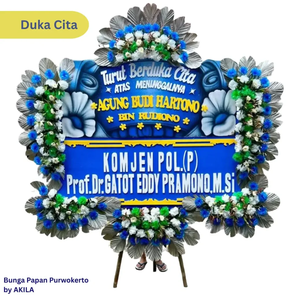 Bunga Papan Duka Cita Heaven Rest Free Ongkir Purwokerto