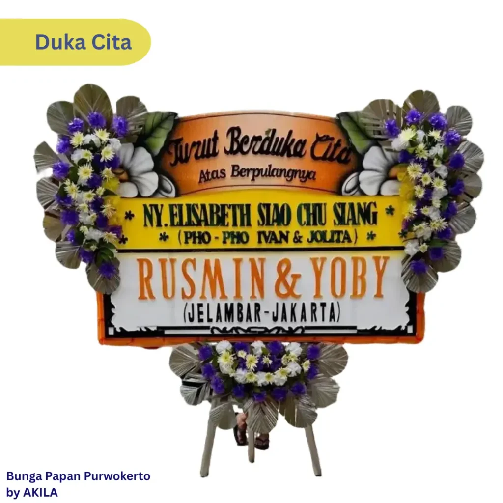 Bunga Papan Moon Duka Cita Angel Layanan Pengiriman 2 Jam Sampai Purwokerto