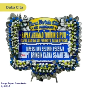 Bunga Papan Duka Cita Spirit Journey Proses Cepat & Free Ongkir Purwokerto