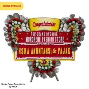 Jual Bunga Papan Grand Opening Victory Banner 3 Jambul Purwokerto